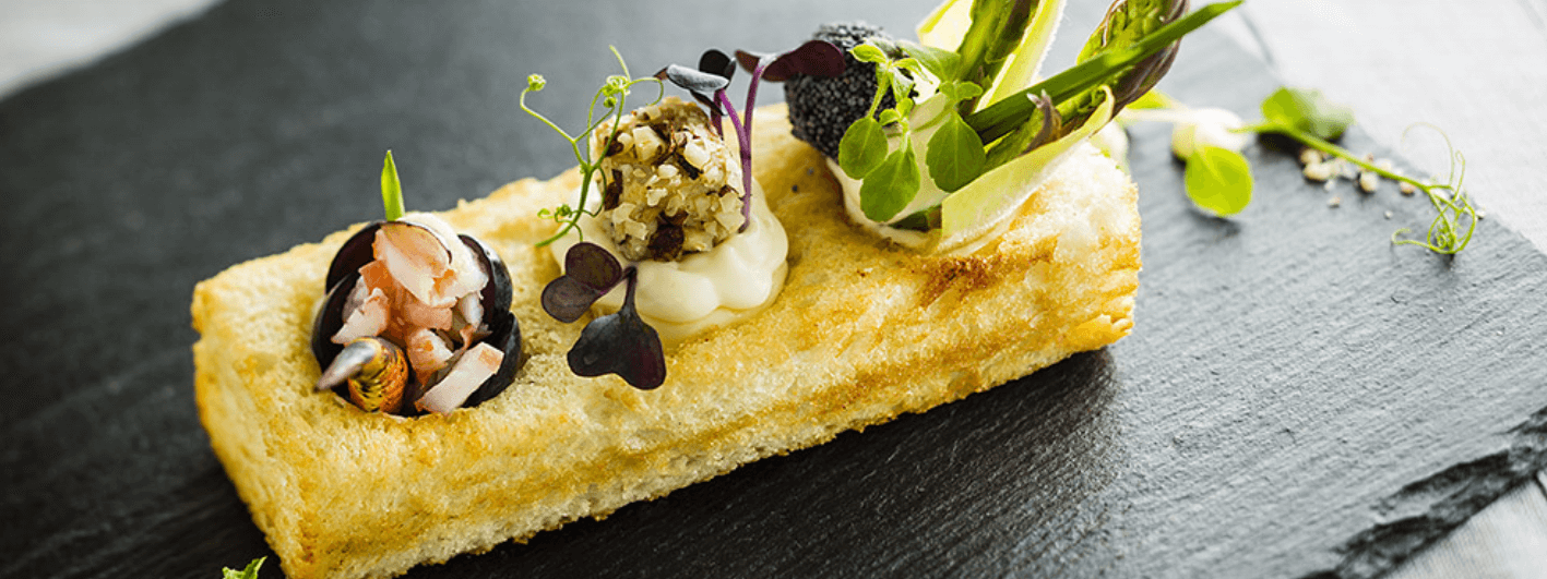 Gastronomische boterham met 3 Maredsous®-kazen