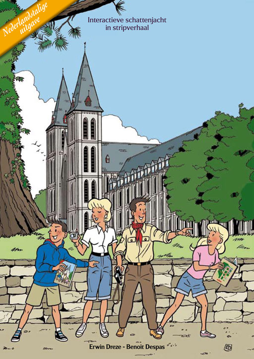 Een interactief stripverhaal om met het gezin op zoek te gaan naar de geheime schat