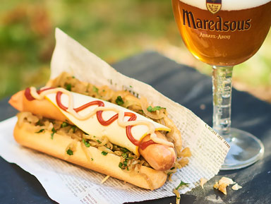 Hot-Dog met Maredsous® Traditie